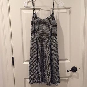Old navy black and white dress Size S